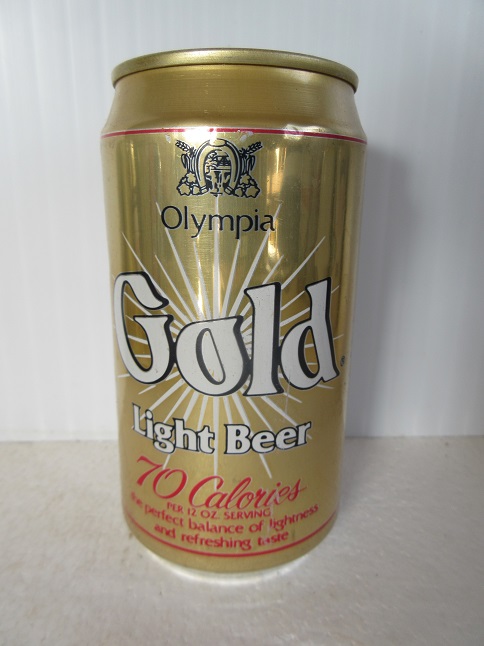 Olympia Gold Light Beer - Pabst - script 70 calories